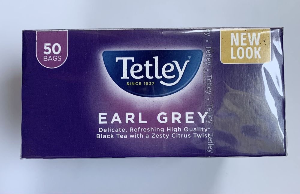 Herbata Tetley Earl Grey 125 g 50 t