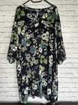 Bluzka tunika plus size 5xl wiskoza maxi blue
