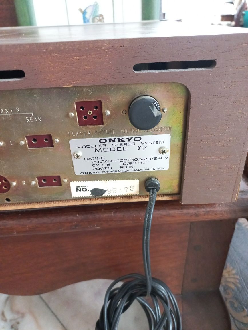 Onkyo model y-2 surround
