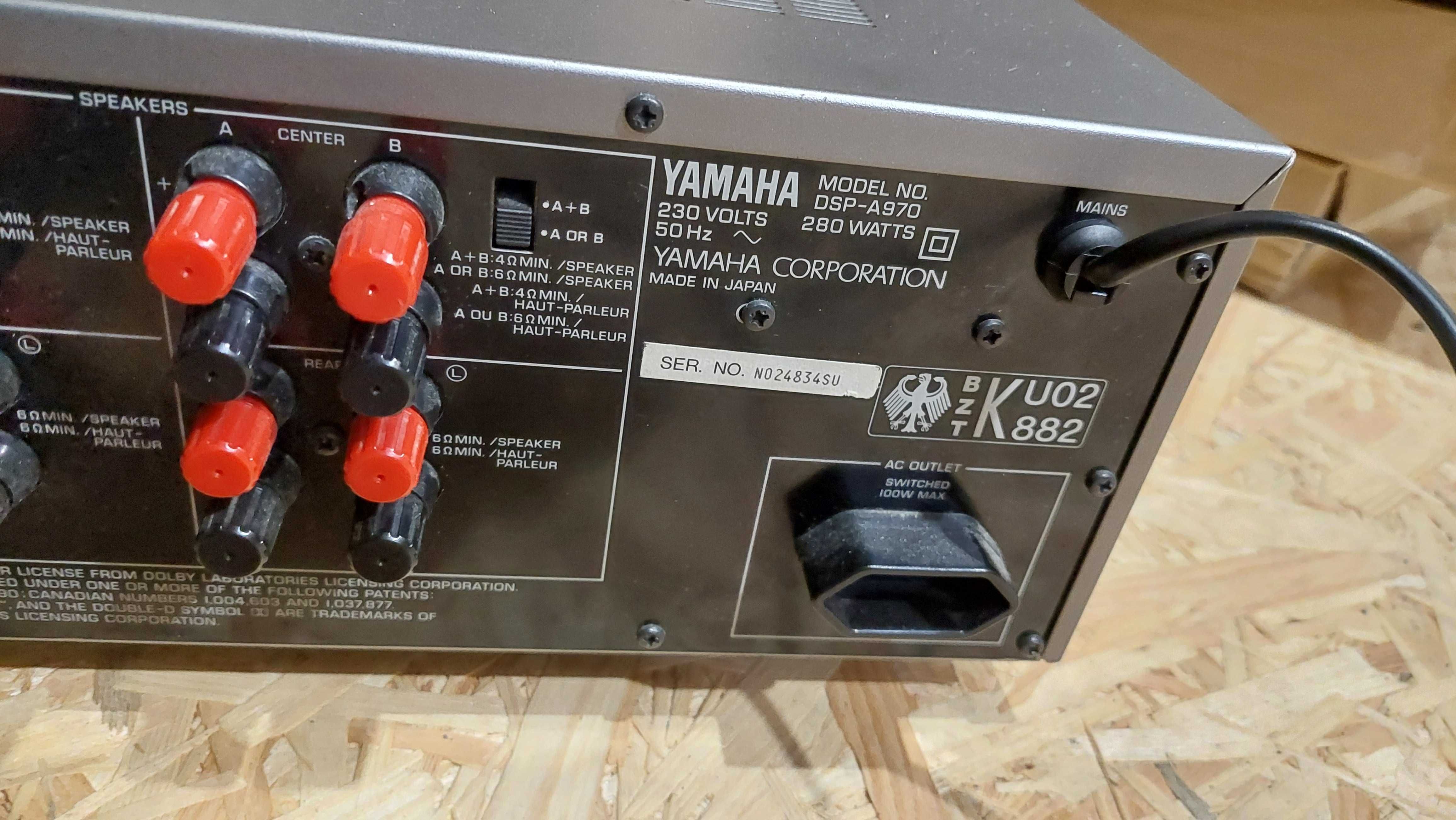 Yamaha DSP-A970 wzmacniacz amplituner tytanowy