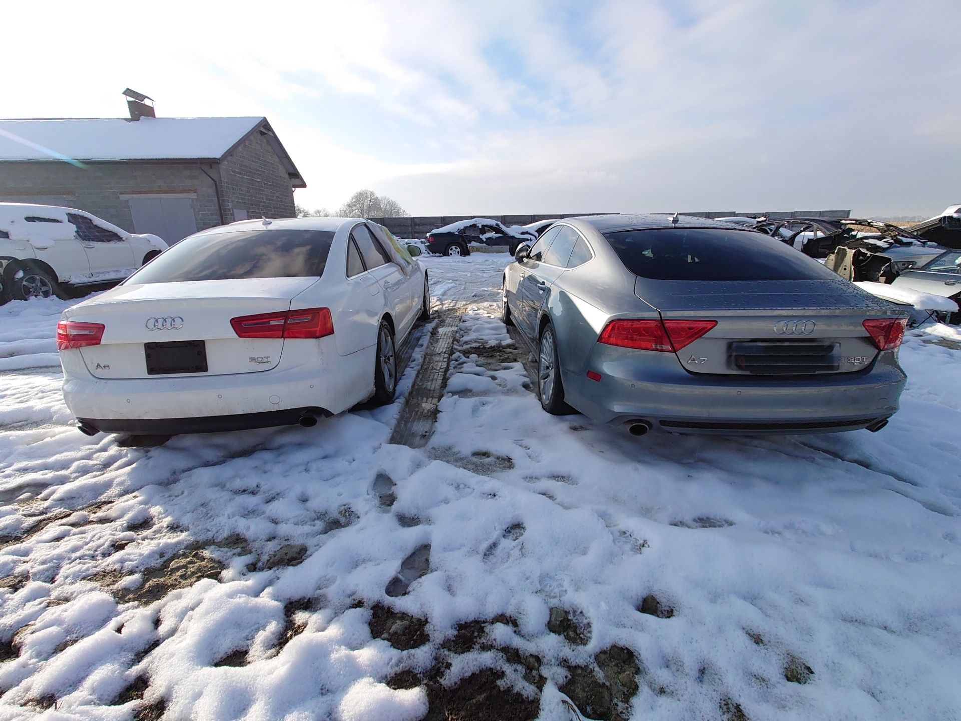 Розборка Audi a6 c7 a7 двері четверть двигун коробка блок салон