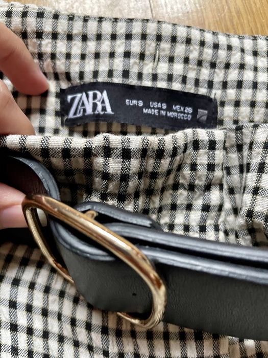 Calções Xadrez Zara