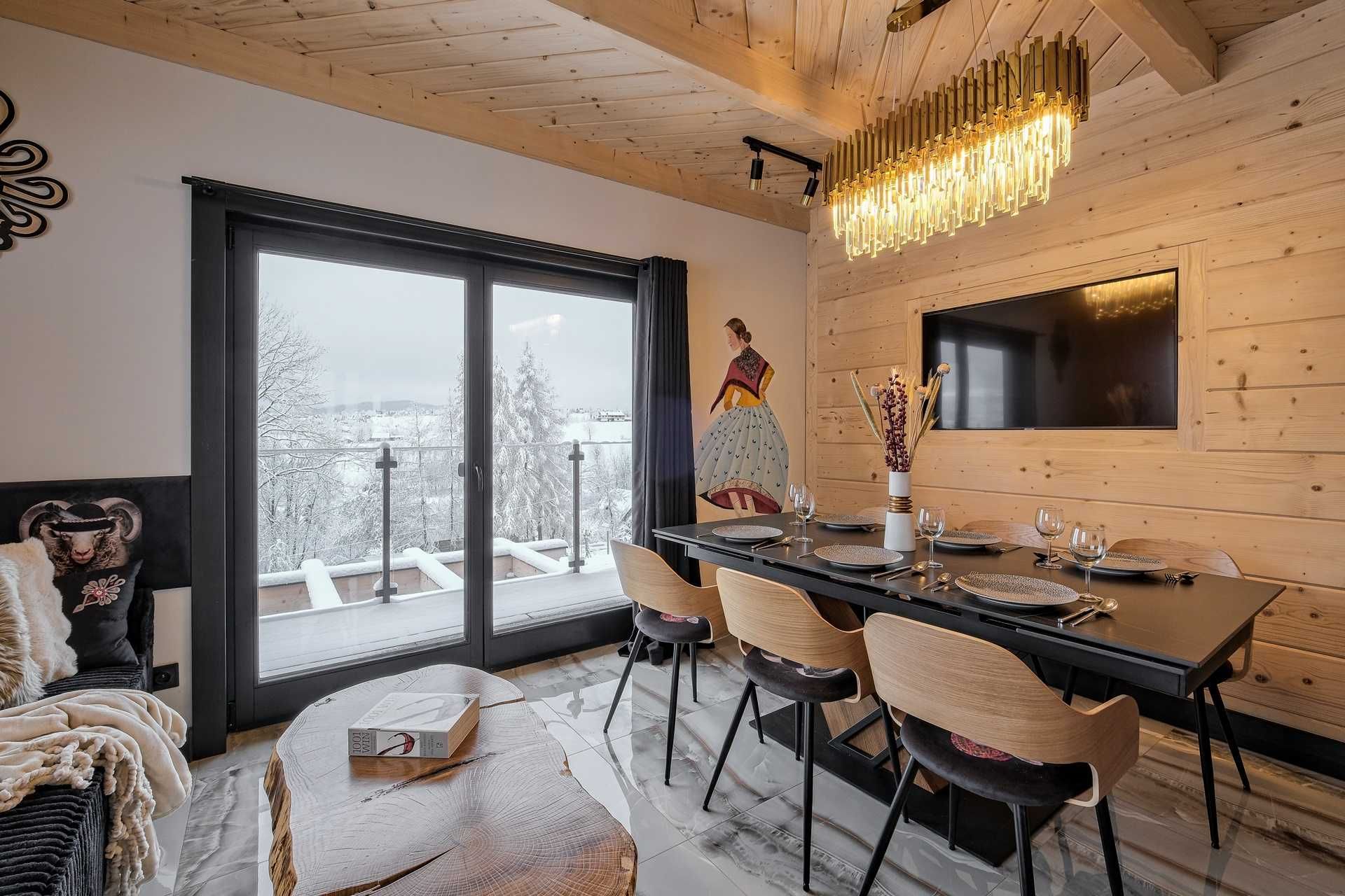 luksusowy dom ze spa, z widokiem na Tatry, Bukowina Tatrz.