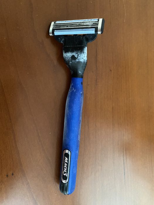 Máquina  barbear Gillette Mach 3 com lamina barba