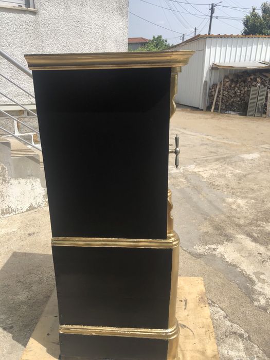 Cofre antigo metade de ferro e metade de madeira com codigo