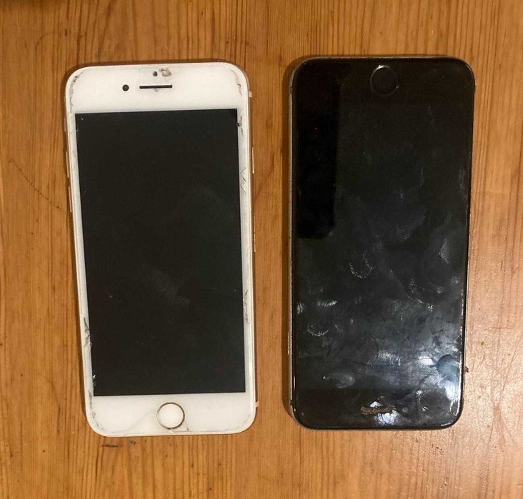 Iphones para peças 6S e 8