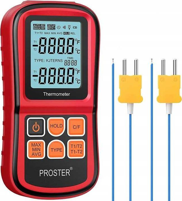 Proster Pst095 Dwukanałowy Miernik Temperatury