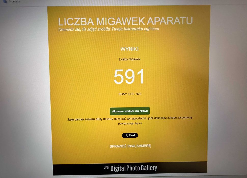 Aparat Sony A7M3 + obiektyw 28-70 f 3.5-5.6