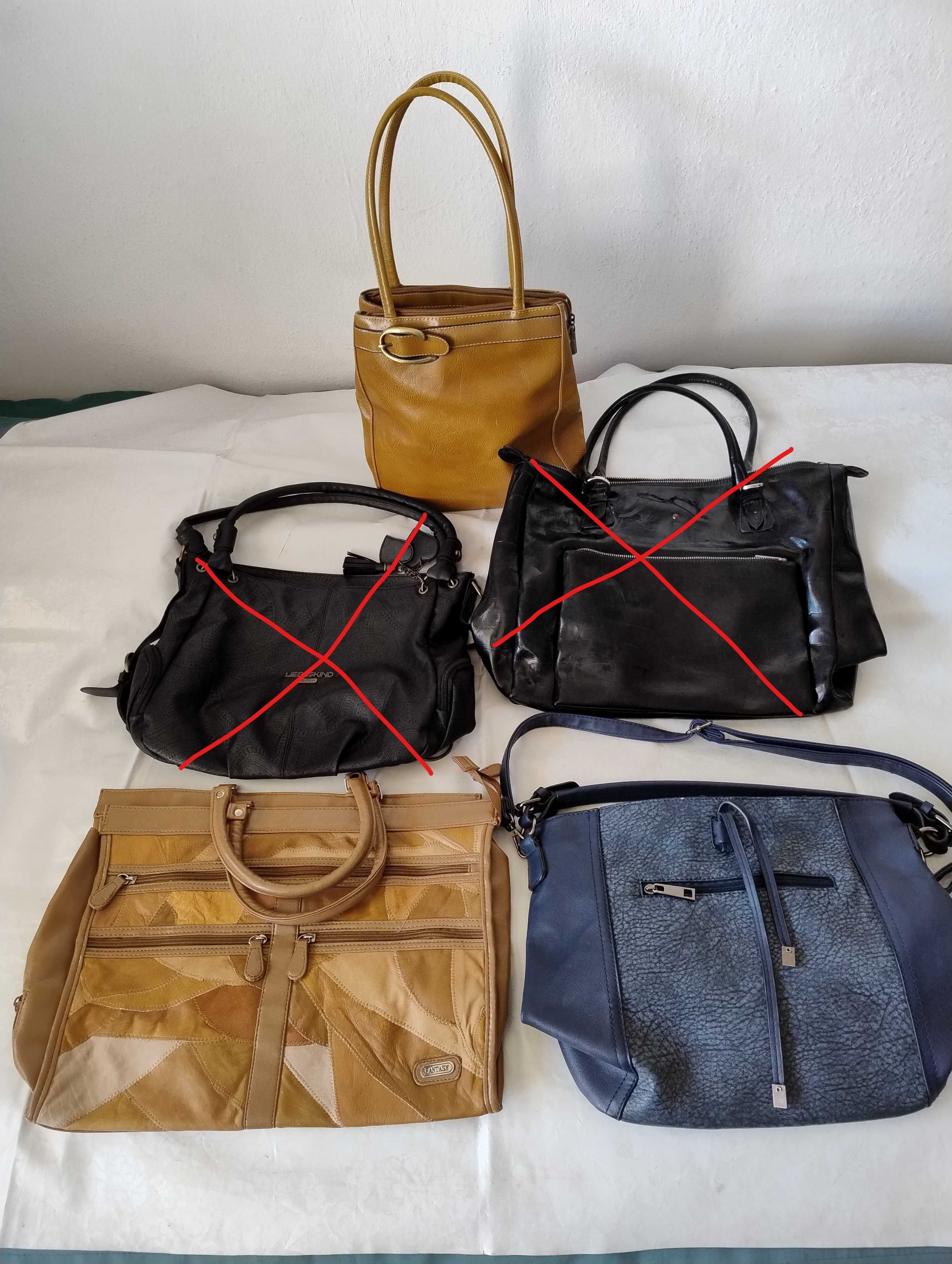 Zestaw Torebka czarna szara na ramię Collection torba plecak