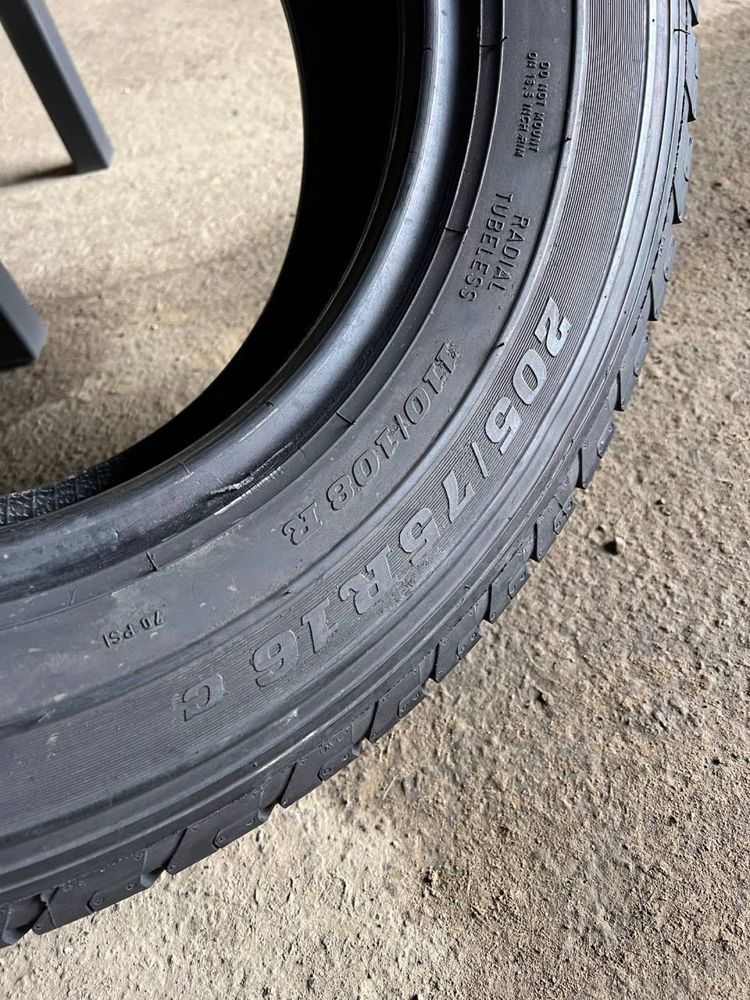 Шини 205/75 r16c Dunlop Літо 4шт (1460)