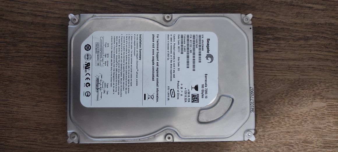 Жесткий диск Seagate Barracuda 160Гб