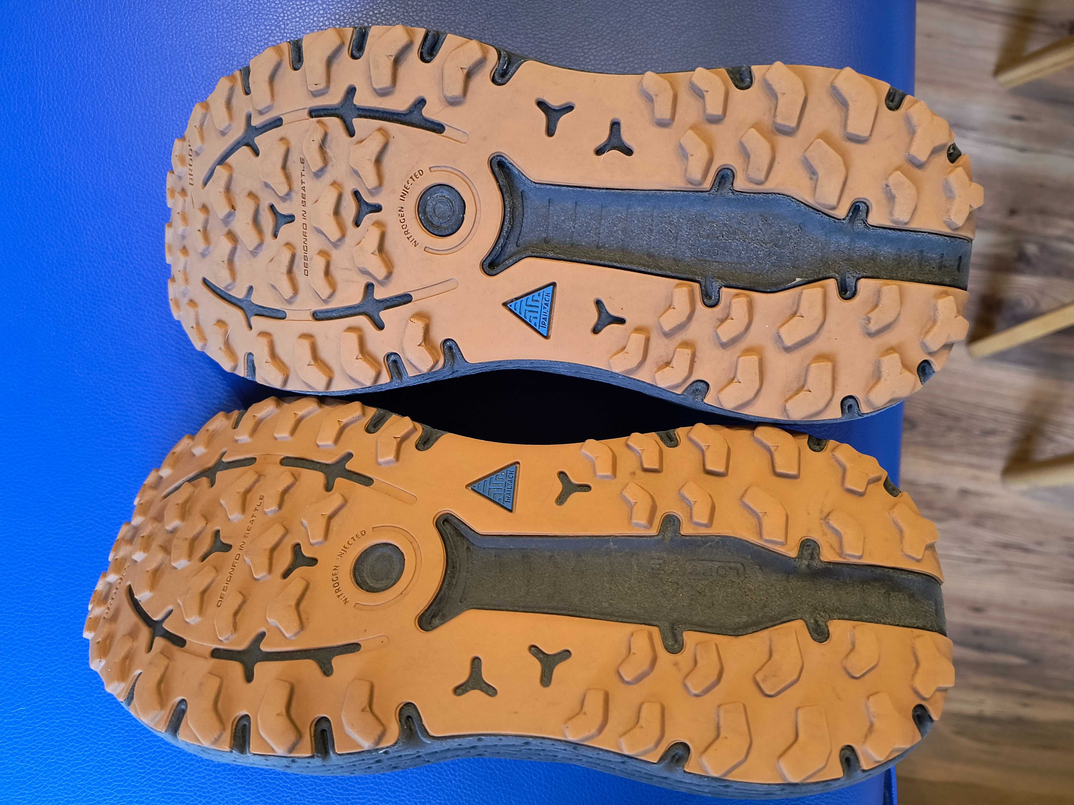 Brooks Caldera 6 męskie buty do biegania w terenie pomarańczowe