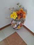 Jarrão pintado à mão, artístico e bonito