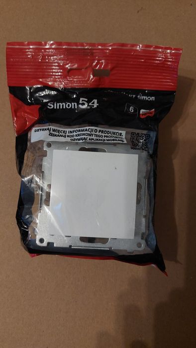 Przycisk zwierny bez piktogramu 10AX Biały - DP1.01/11 Simon 54