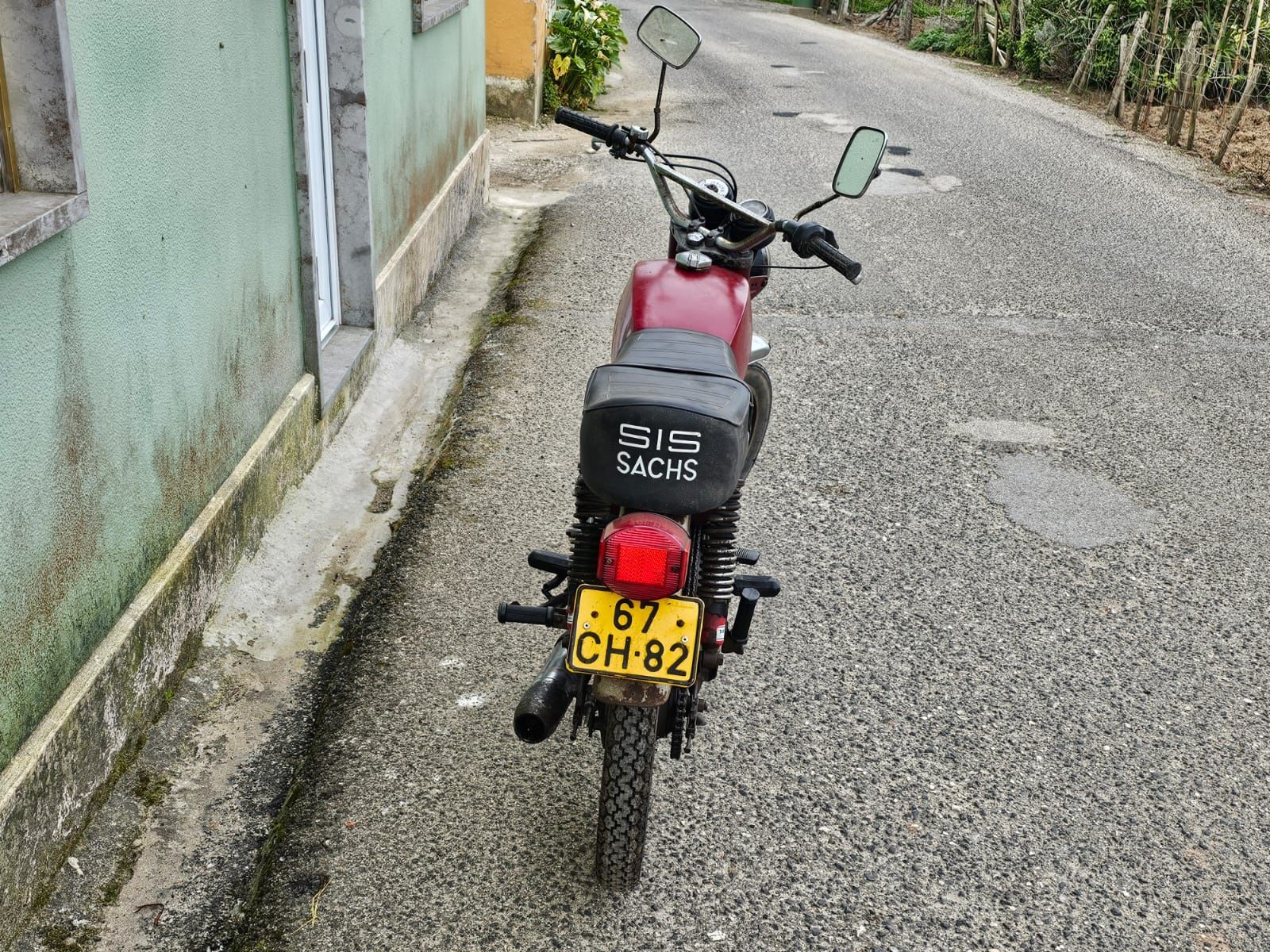 Motociclo sachs vermelha ranger