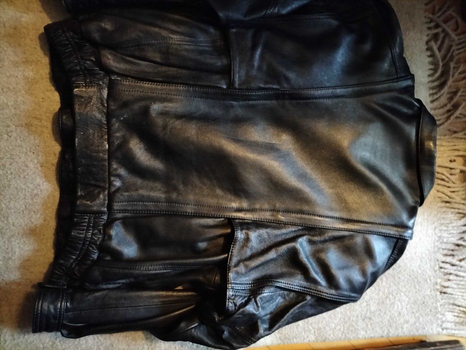 kurtka skórzana męska z odpinanymi rekawami