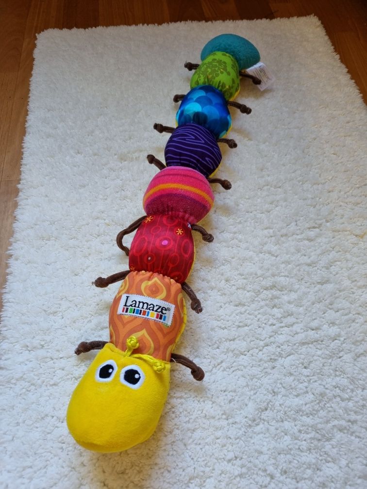 Мягкая игрушка змея Lamaze .