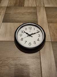 Nowy czarny zegar ścienny 24 cm