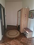 Piękne, drewniane lustro. Ciemny kolor. Podświetlane.