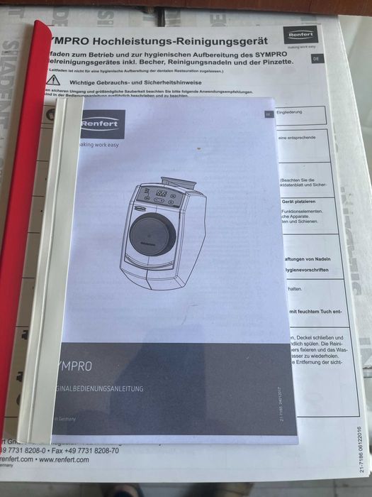 Renfert SIMPRO Dispositivo de limpeza de prótese