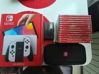 Nintendo Switch oled+ gry gwarancja