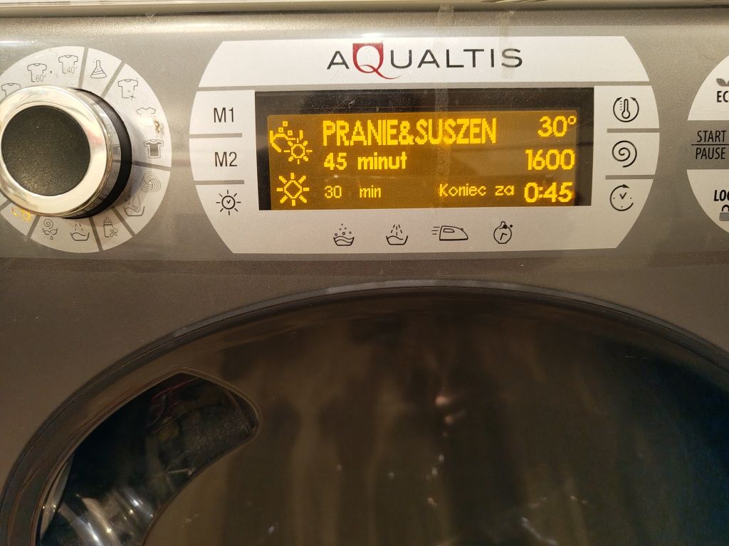 Pralko suszarka AQD1071D hotpoint ariston błąd F3