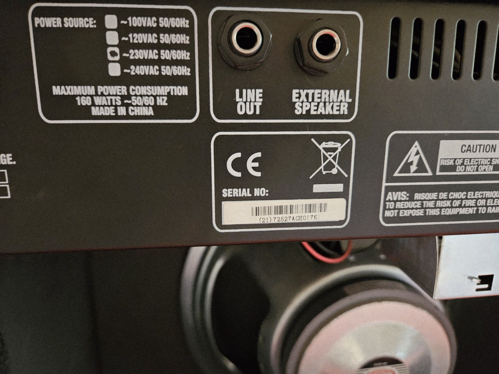Wzmacniacz do gitary elektrycznej Harley Benton, Reverb, głośnik Celes