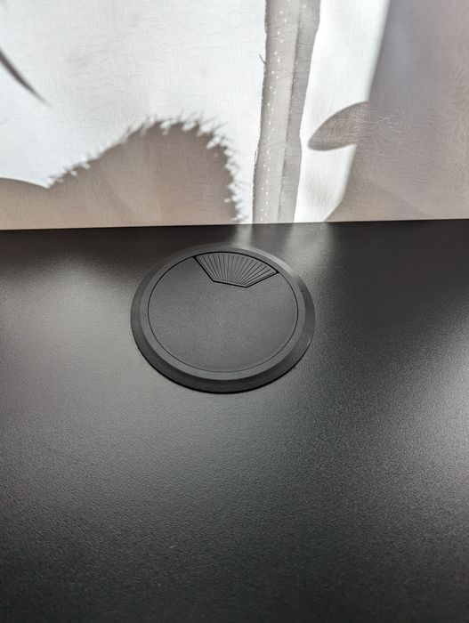 Biurko czarne 130x90 cm