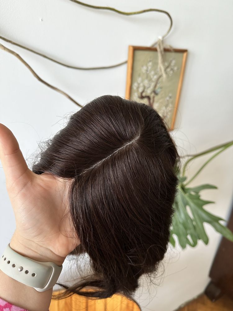Najlepszy jakosciowo topper LUX wlosy naturalne jedwab