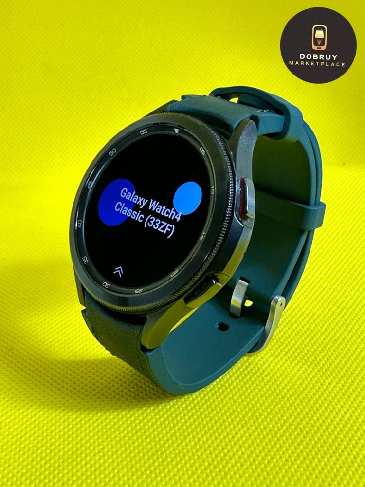 Космічний годинник Samsung Galaxy Watch 4 46mm Classic Black гарантія.
