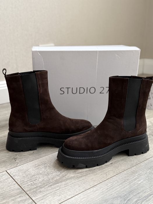 Осенние сапоги женские 40