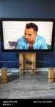 Telewizor 46" + stolik