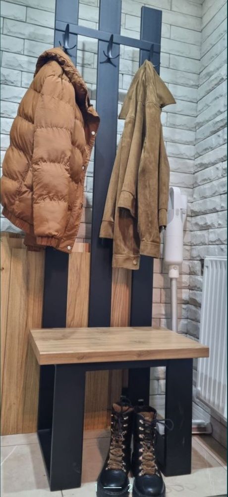 Wieszak Loft garderoba  industrialny malowany proszkowo!