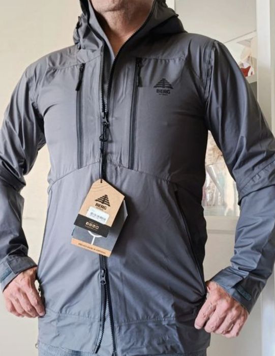 Casaco impermeável tamanho S M Berg