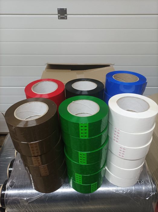 Скотч кольоровий від виробництва Безкоштовна доставка білий чорний