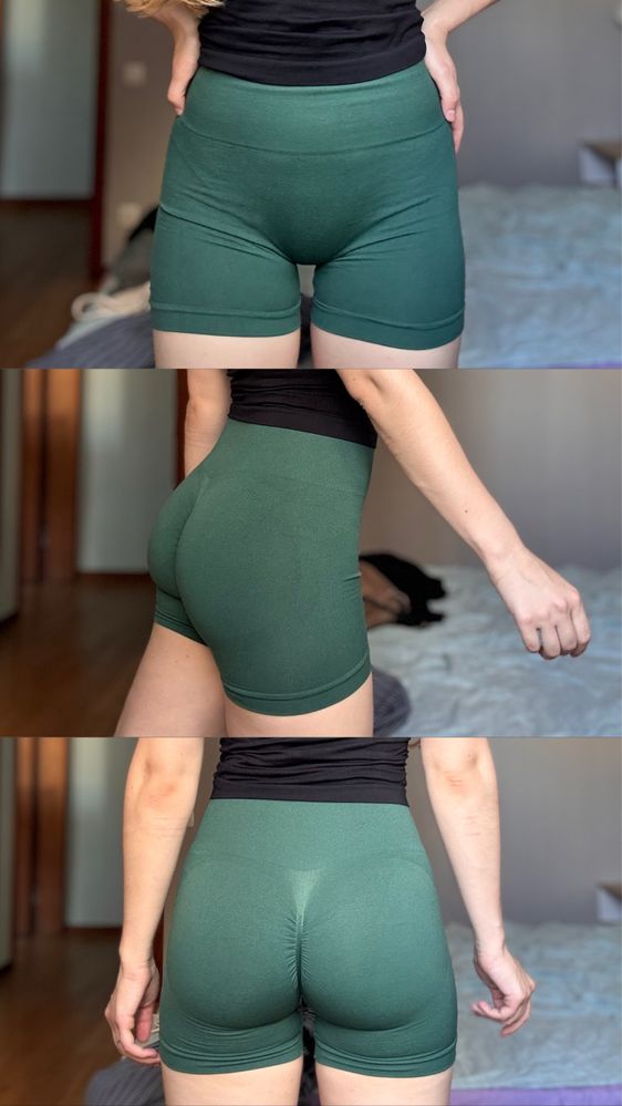 Шорти жіночі спортивні S розмір з push-up для залу, танців, pole dance