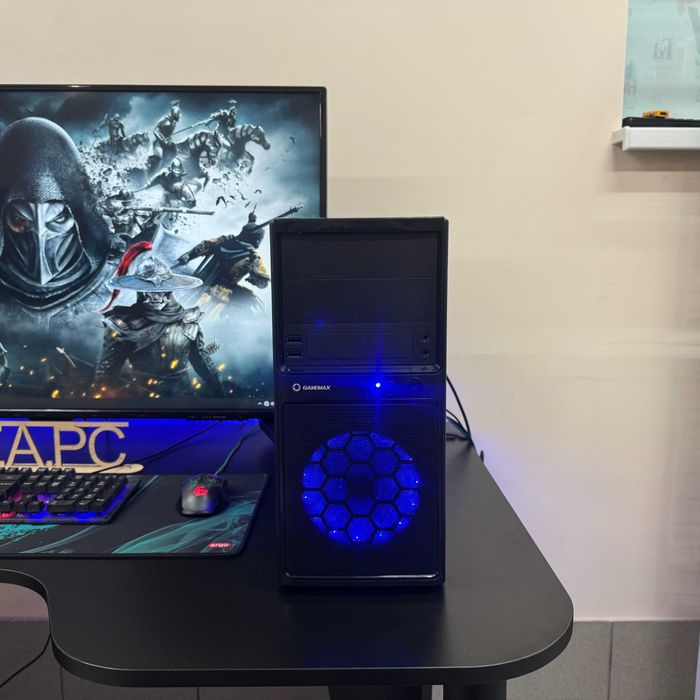 Игровой Компютер Intel Core i7, Gigabyte RX 470, 16GB RAM, HDD + SSD
