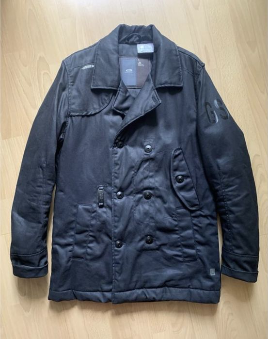 Мужское теплое пальто куртка G Star Raw (М / L) Denim с пропиткой