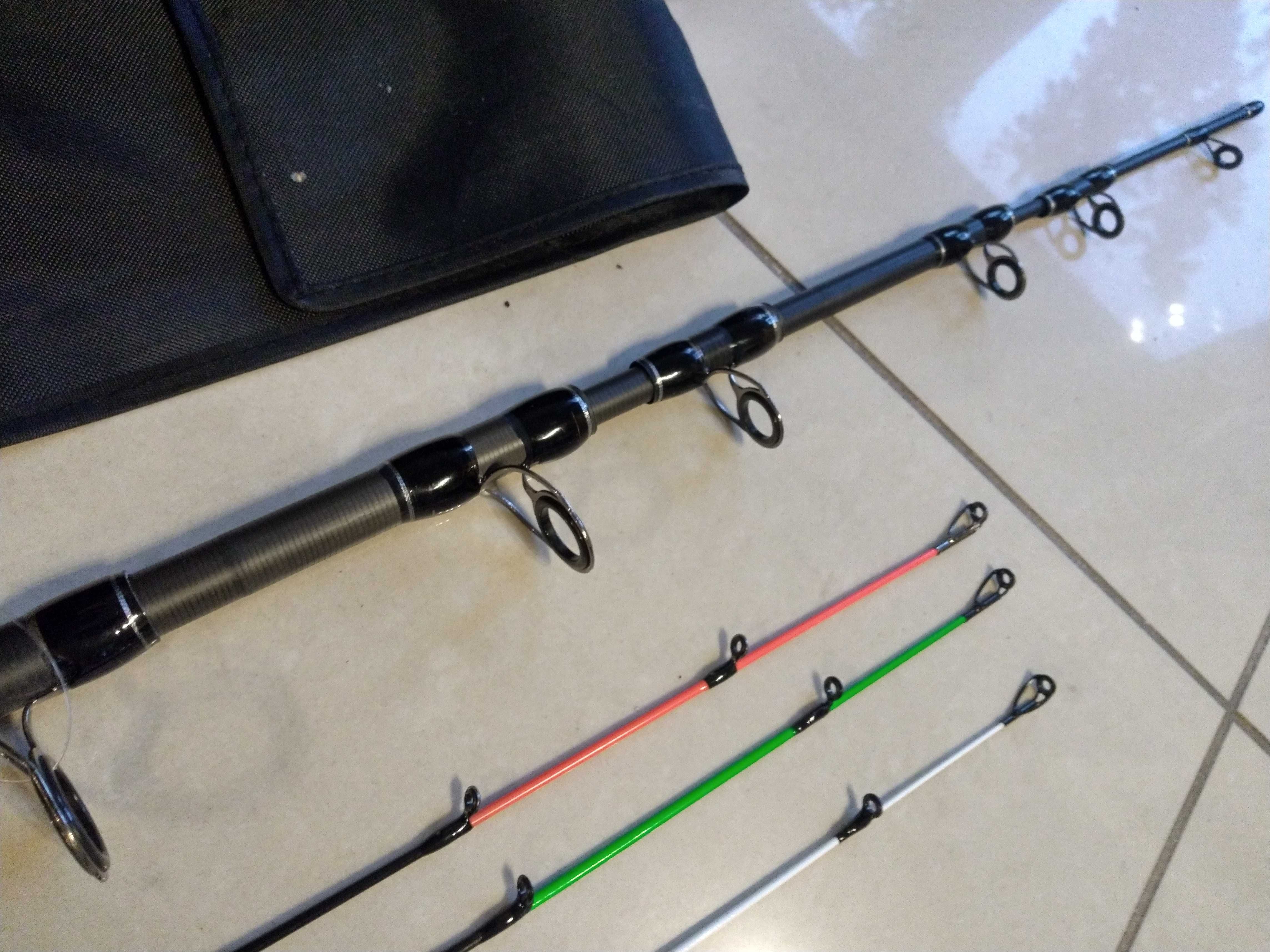 FL Tele Feeder 3,30m 60-180g mocny węglowy
