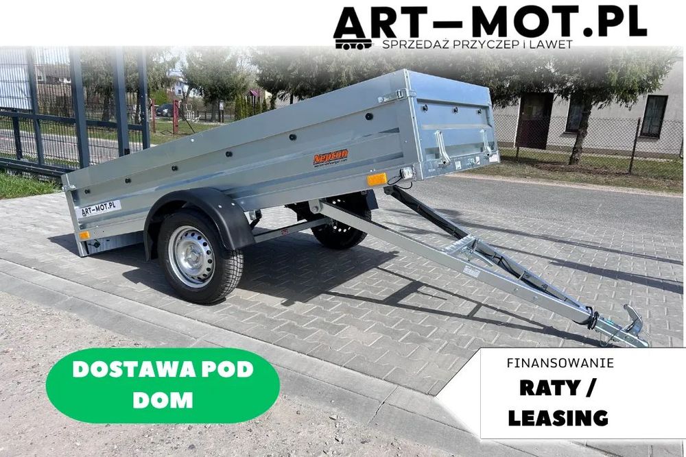 Neptun N7-236 RT / 236x129x40 / SPAWANA / DEMONTOWALNE BURTY / DMC 750 / GN099  przyczepka lekka / solidna z funkcją kippru / dostawa cała polska