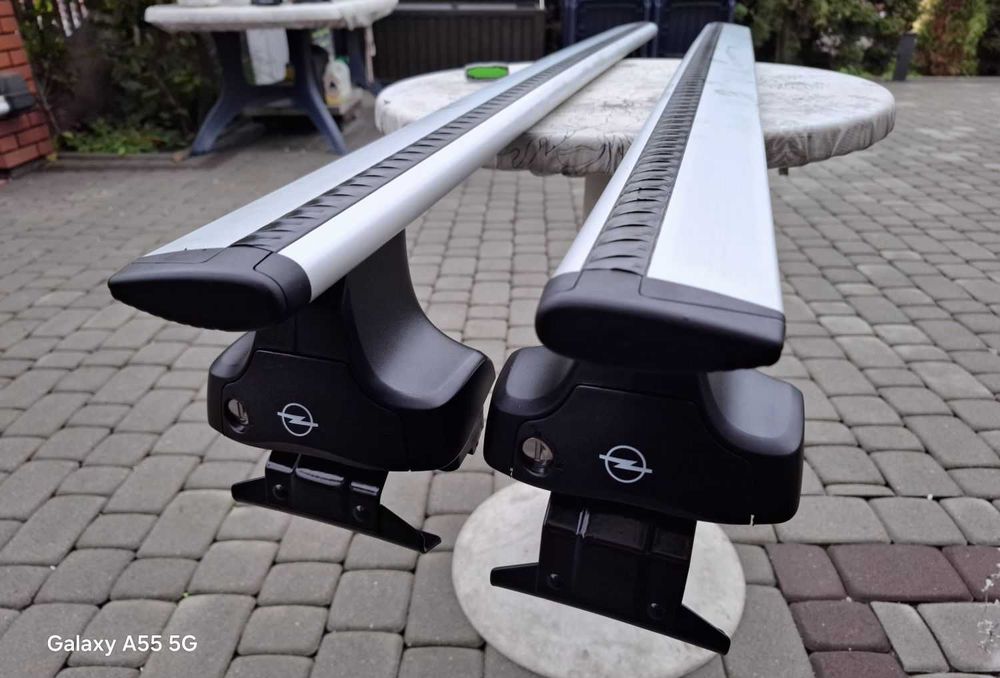 Nowy Oryginalny Bagażnik Dachowy Opel Crossland Relingi Thule WingBar