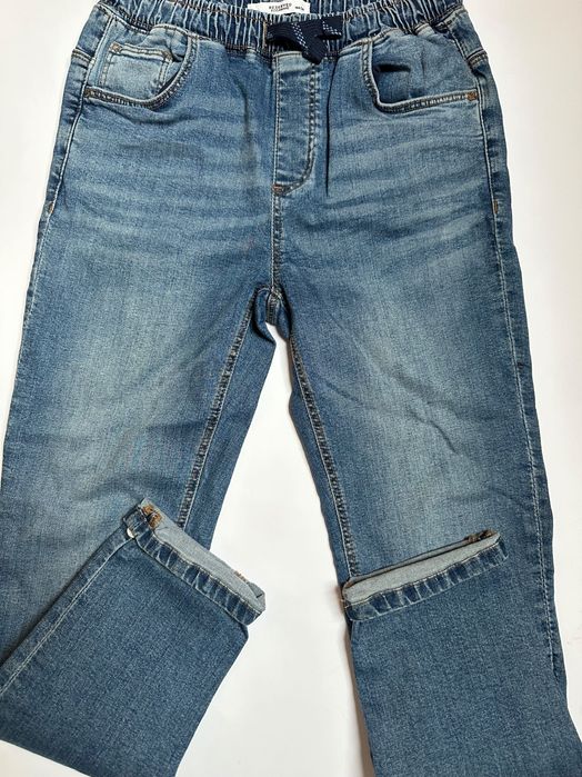 Reserved joggery jeansowe chłopiec na 164