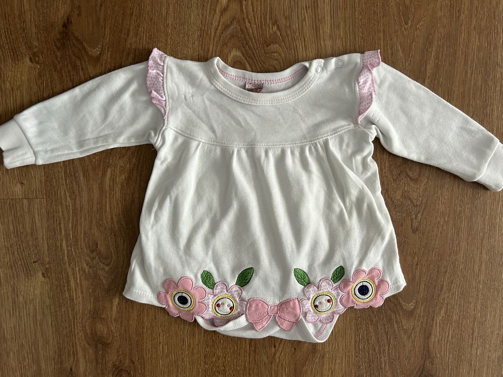 Sukienka Body dla dziewczynki Rozmiar 74 cm