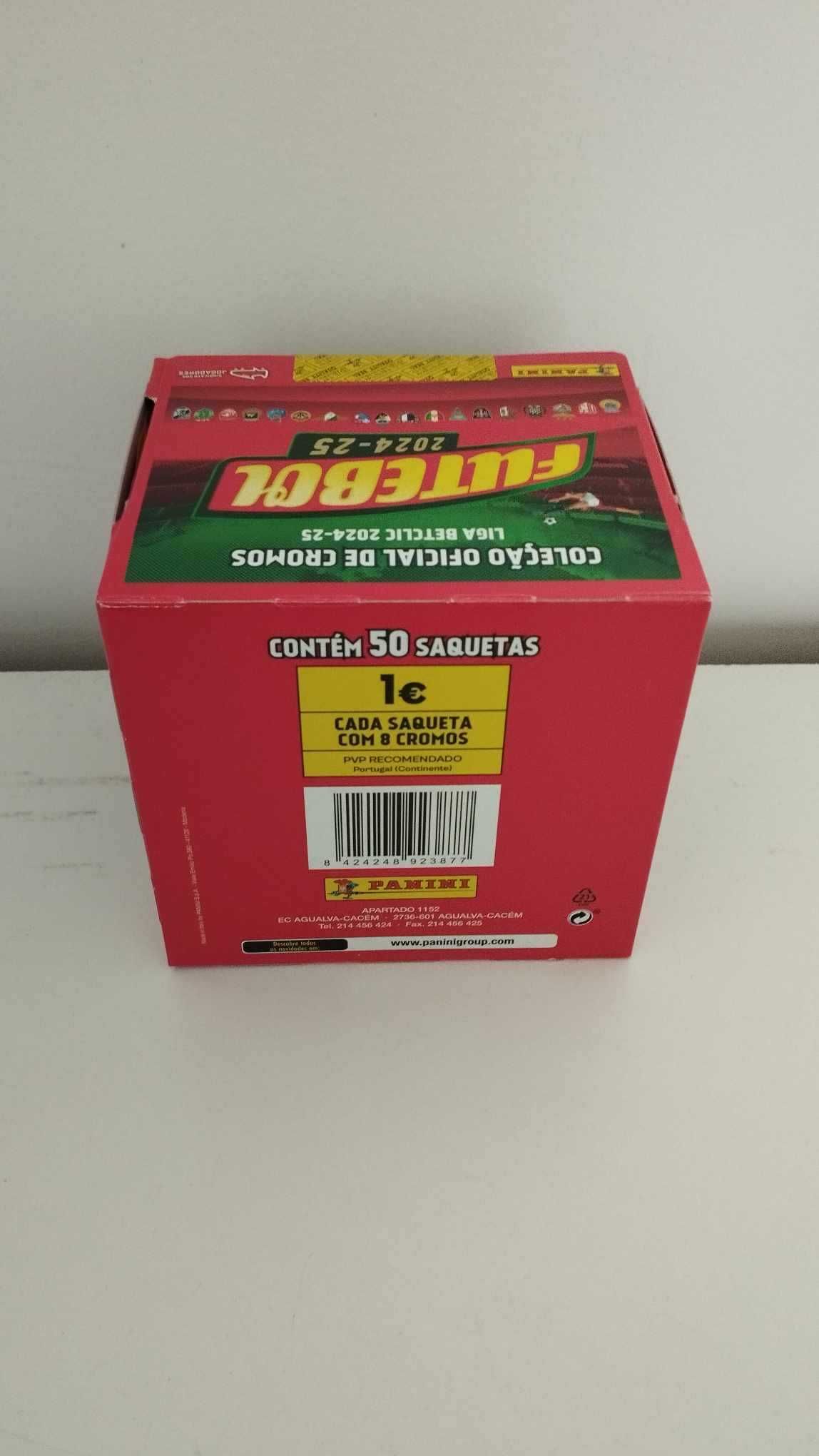 Caixa 50 Saquetas Futebol Betclic 24/25 (c/ Mercado de Inverno) Panini