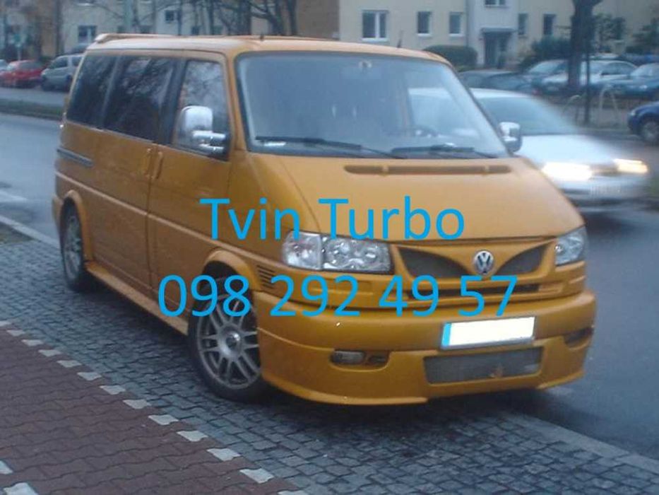 Накладки на арки спойлер реснички решетка Volkswagen Transporter T4