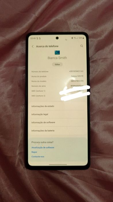 Vendo - Samsung Galaxy Note 20 FE