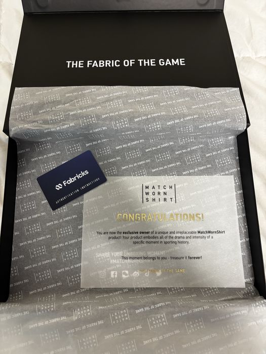 Match Worn Shirt Autografada Sporting Clube de Portugal