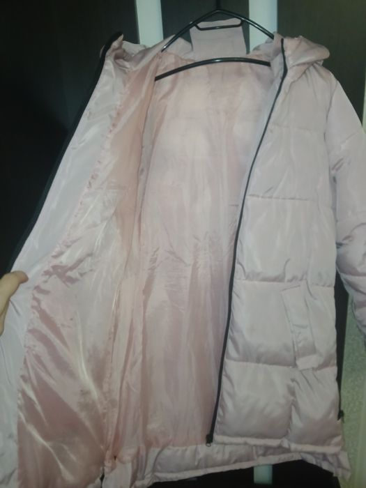 Пуховик для підлітка, пальто, куртка зимова на зріст 150-156 см