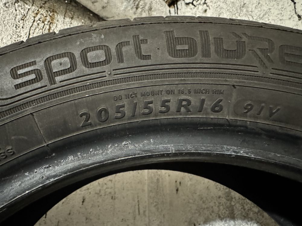 Opony letnie Dunlop 205/55/R16