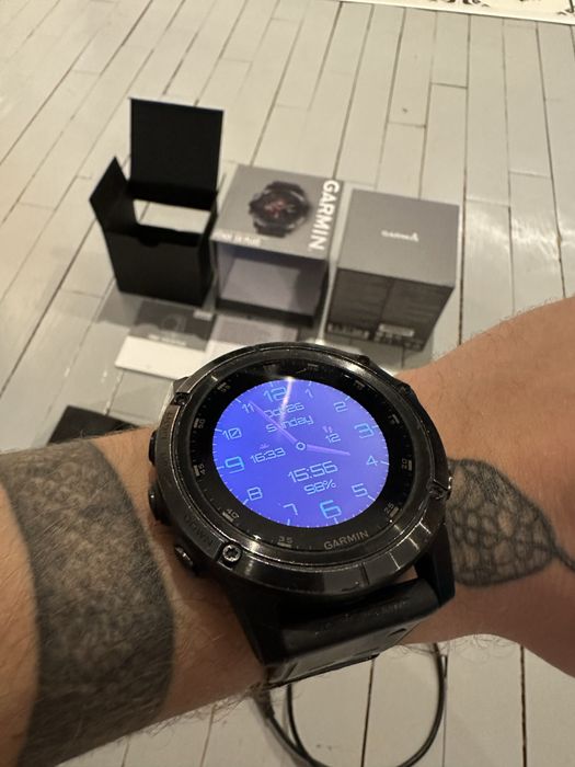 Garmin Fenix 5X Plus Sapphire Edition + 3 paski